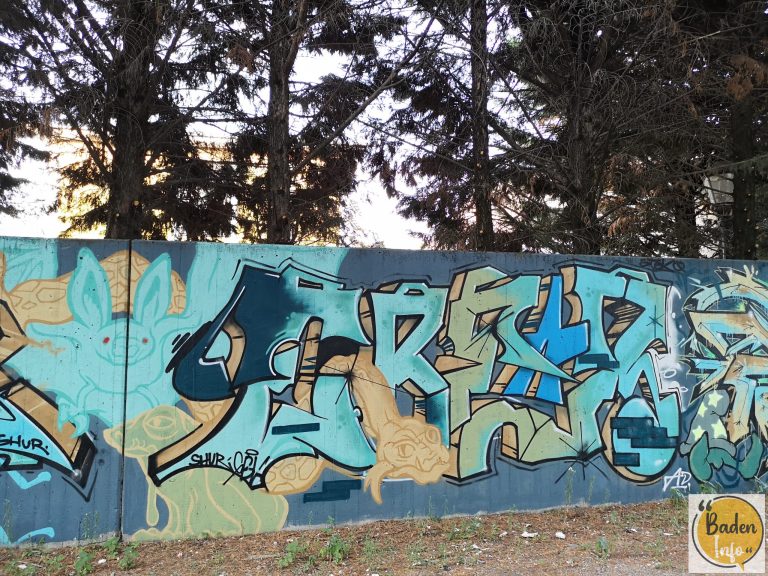Graffiti im Stadtteil Grünwinkel