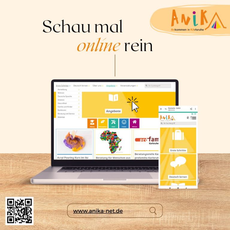 AniKA, das Webportal für Newcomer in Karlsruhe