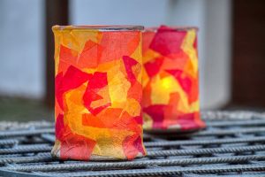 St. Martin-Feiern mit leuchtenden Laternen in Karlsruhe