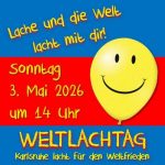 Weltlachtag am 3. Mai in Karlsruhe