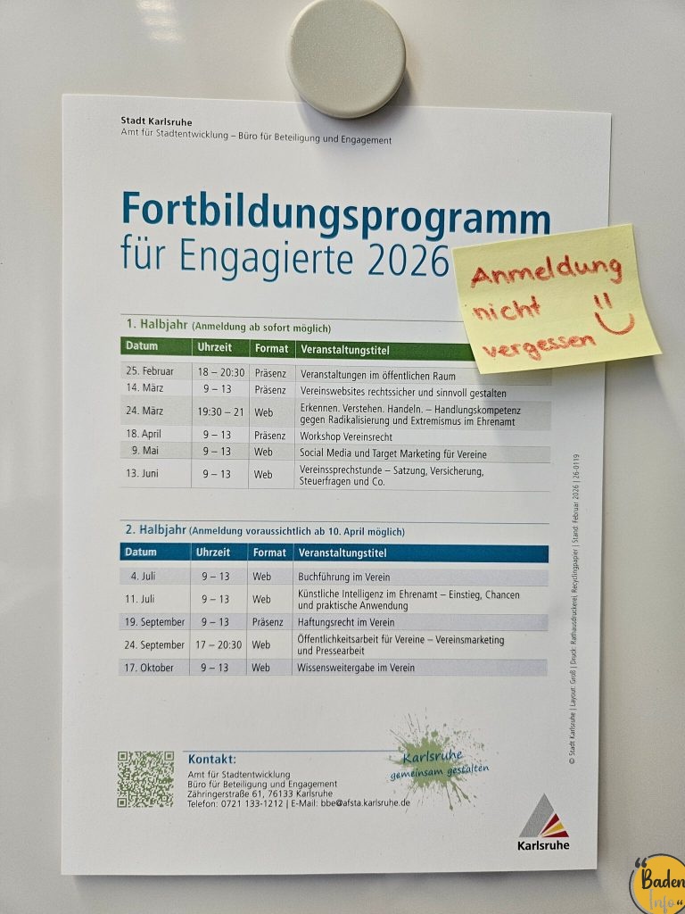 Fortbildungen für Engagierte