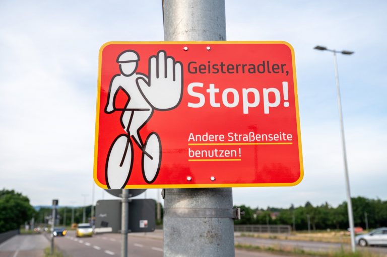 Sicher nicht gegen die Fahrtrichtung